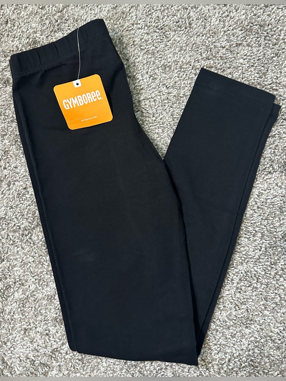 Gymboree Girls Black Leggings NWT Size M7/8